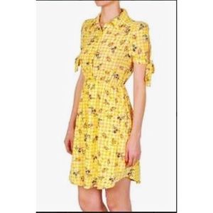 Monteau Yellow Floral Dress
